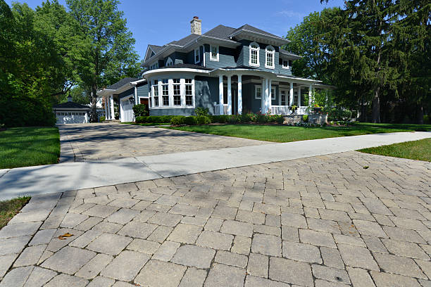 Permeable Paver Driveway in Waverly, MN